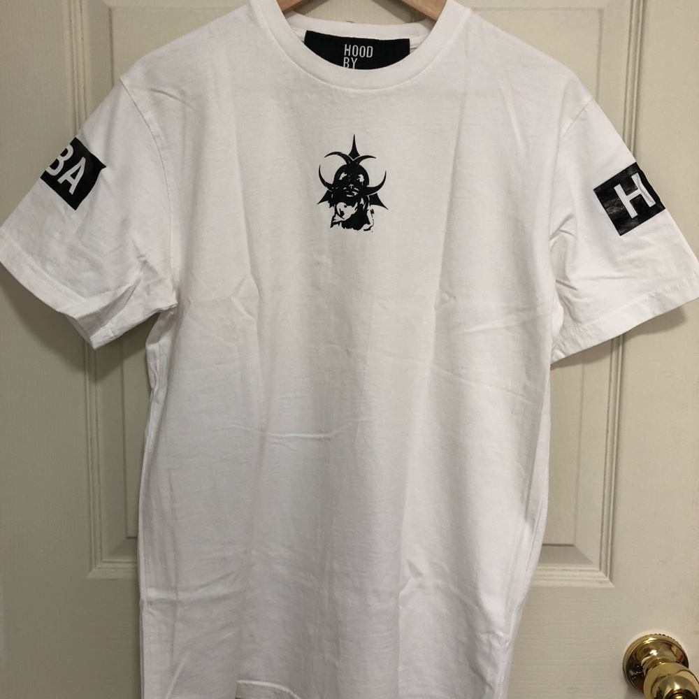HOOD BY AIR HBA T SHIRT White SZ S